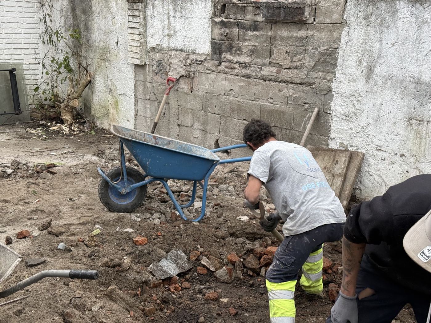 Paso 2: Retiro de escombros
